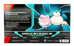 Pokemon TCG Snorlax & Blissey Ex Special Collection Box Walmart Exclusive, 8 Pks - Image 2