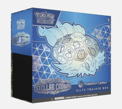 Pokemon TCG: Stellar Crown Pokemon Center Exclusive Elite Trainer Box ETB SEALED - Image 1