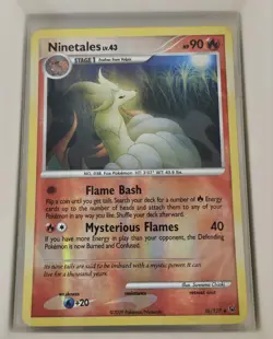 Pokemon Ninetales #36/127 - Pokemon Platinum 2009 - Reverse Holo [LP/E] - Image 1