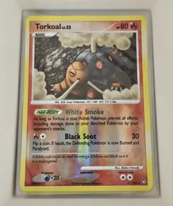 Pokemon Torkoal #41 - Legends Awakened 2008 - Reverse Holo [LP/E] - Image 1
