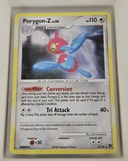 Pokemon Porygon-z #6/106 - Diamond & Pearl Great Encounters 2007 - Holo [LP/E] - Image 1
