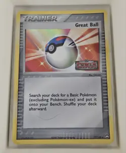 Pokemon Great Ball #77/108 - Power Keepers Stamped Trainer 2007 - Holo [LP/E] - Image 1
