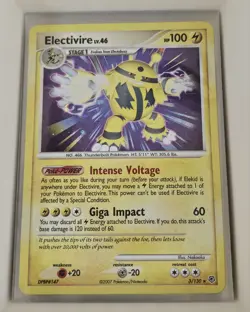 Pokemon Electivire #3/130 - Diamond & Pearl 2007 -Holo Rare [LP/E] - Image 1