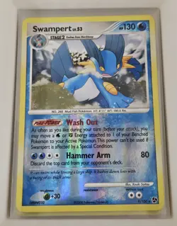 Pokemon Swampert #9/106 - Great Encounters 2008 - Reverse Holo [LP/E] - Image 1