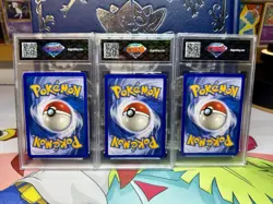 1999 Pokemon Base CHARIZARD #4 Holo DSG 8.5 BLASTOISE #2 VENUSAUR #15 BIG THREE - Image 2