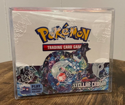 Pokemon TCG Stellar Crown Booster Box Factory Sealed - Image 1