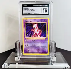 Pokemon Mewtwo XY 2016 Evolutions 51/108 CGC 10 Non-Holo - Image 1