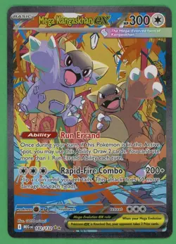 Mega Kangaskhan Ex Pokemon Mega Evolutions SIR 182/132 - Image 1