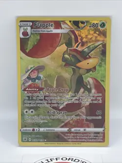 Pokemon Flapple TG02/TG30 Swsh10: Astral Radiance Trainer Gallery Holo NM - Image 2