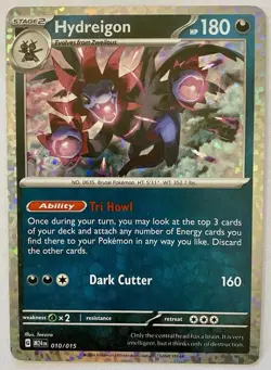 HYDREIGON - McDonald's Promo 010/015 M24 EN 2024 Mcdonalds Holo Foil - Pokemon - Image 1