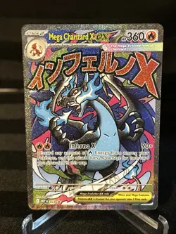 Pokemon TCG Mega Charizard X Ex #23 Mega Evolution Promo NM/M - Image 1
