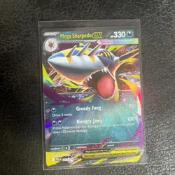 NM Mega Sharpedo ex Double Rare 061/094 Phantasmal Flames Pokemon TCG - Image 2