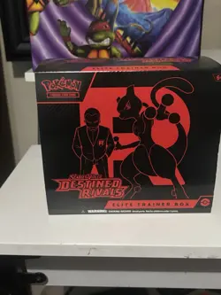 Pokemon TCG Destined Rivals ETB Elite Trainer Box - (Empty) With Promo No Packs - Image 1