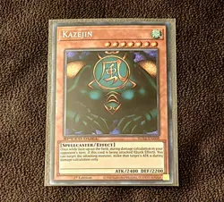 Yu-Gi-Oh Kazejin SGX2-END08 Secret Rare 1st Edition - Image 1
