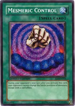 Yugioh! LP Mesmeric Control - SOI-ENSE4 - Secret Rare - Limited Edition Lightly - Image 1
