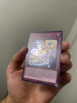 Yugioh Dominus Impulse MP25-EN116 Prismatic Secret Rare 1st Edition Near Mint NM - Image 2