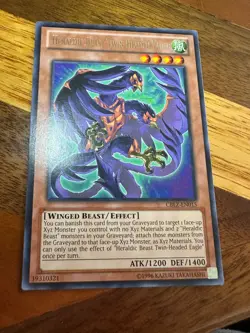 Heraldic Beast Twin-Headed Eagle CBLZ-EN015 Unlimited Edition Rare PL + BONUS - Image 1