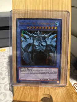 Yugioh x1 Obelisk the Tormentor LC01-EN001 Ultra Rare Limited Ed (Near Mint!) - Image 1
