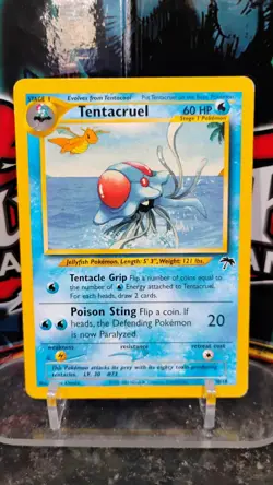 TENTACRUEL Southern Islands POKEMON Non-Holo 2001 Trading Card 10/18 - Image 1