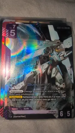 Gundam X (LR) GD02-053 Gundam TCG Card Game - Dual Impact *English - Image 1