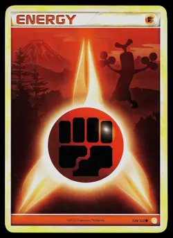 Pokemon Card - Fighting Energy Sudowoodo HeartGold SoulSilver 120/123 Non Holo - Image 1