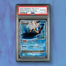 Empoleon LvX PSA 10 Space-Time Creation DP1 Unlimited Diamond Pearl Pokemon Card - Image 1