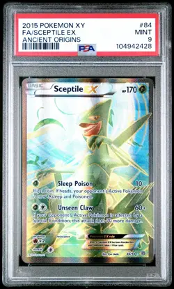 Sceptile EX - Full Art - PSA 9 - XY Ancient Origins 84/98 Holo Pokemon Card - Image 1