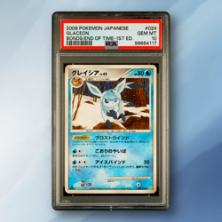 Glaceon - PSA 10 Platinum Bonds End of Time Pt2 024/090 1st Edition Pokemon Card - Image 1