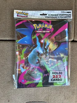 Ultra Pro Pokemon 9-Pocket Binder - PHANTASMAL FLAMES (Holds 252 Cards) - New - Image 1