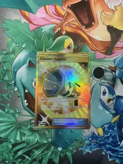 Counter Catcher 120/111 Crimson Invasion SECRET RARE Pokemon Card NM - Image 1