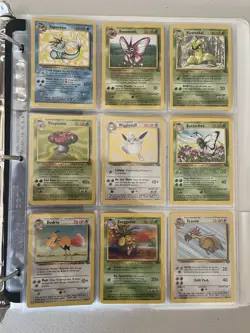Pokemon Near Complete Jungle Unlimited Set 58/64 Missing 6 Cards Unplayed - Image 3