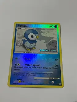 Piplup 93/130 Diamond & Pearl Promo Reverse Holo Stamped Pokemon Card TCG - Image 1