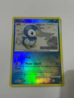 Piplup 93/130 Diamond & Pearl Promo Reverse Holo Stamped Pokemon Card TCG - Image 2