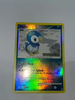 Piplup 93/130 Diamond & Pearl Promo Reverse Holo Stamped Pokemon Card TCG - Image 4