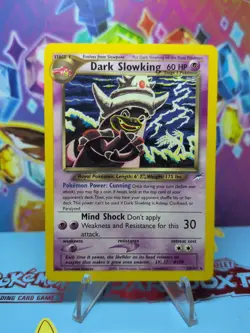 Pokemon TCG Neo Destiny Dark Slowking Card 20/105 NM/M - Image 1