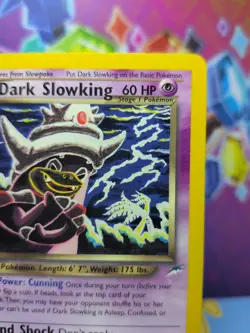 Pokemon TCG Neo Destiny Dark Slowking Card 20/105 NM/M - Image 3