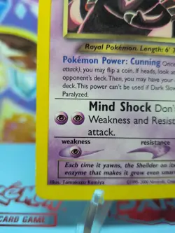 Pokemon TCG Neo Destiny Dark Slowking Card 20/105 NM/M - Image 4