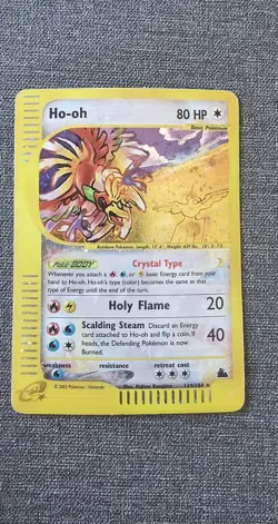 Crystal Ho-Oh Full Holo | SKYRIDGE 149/144 Pokemon Card WOTC 🔥 PSA - Image 4