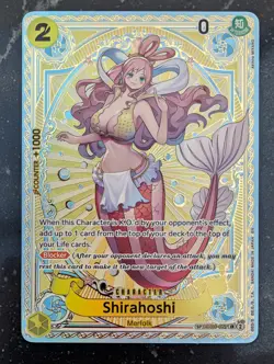 One Piece Card Shirahoshi SR EB01-057 SP PAR OP11 Parallel Fist of Divine Speed - Image 1