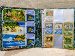 Pokemon Southern Islands Binder with 6 cards - Image 1