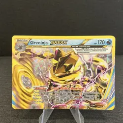 Greninja BREAK 41/122 Breakpoint Ultra Rare Holo 2016 Pokemon TCG Card - Image 1