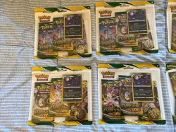 Pokemon Umbreon Evolving Skies Booster Promo Card & Eevee Promo Card Blister Lot - Image 2