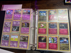 Pokemon Card Binder With Bulk And Reverse Holos Sun & Moon and older - Image 1