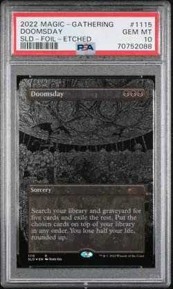 Secret Lair Junji Ito PSA 10 Thoughtseize Doomsday Carrion Feeder Plaguecrafter - Image 3