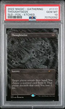 Secret Lair Junji Ito PSA 10 Thoughtseize Doomsday Carrion Feeder Plaguecrafter - Image 5