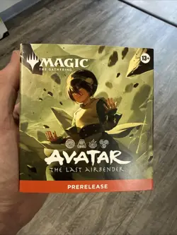 MTG Avatar: The Last Airbender - Prerelease Kit (Toph - Green) New Sealed - Image 1