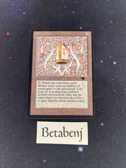 1x MTG Antiquities Urza's Miter from Estate Collection - Image 1