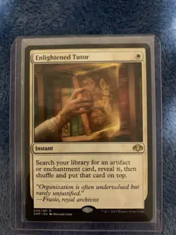 MTG Enlightened Tutor Dominaria Remastered Regular Near Mint - Image 1
