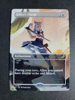 Sokka's Charge (Borderless) Rare MTG Avatar Eternal - Image 1