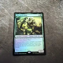 The Earth King 172 NM Foil MTG Avatar: The Last Airbender Magic - Image 1